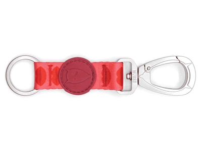 Morso key cord sleutelhanger gerecycled lipstick roze groot