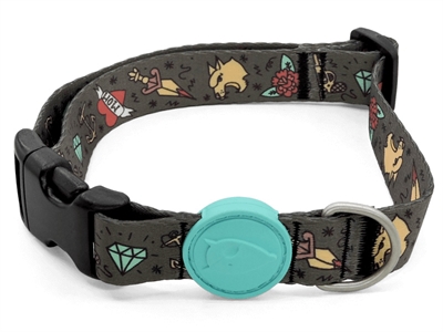 Morso halsband hond gerecycled ink tank groen groot