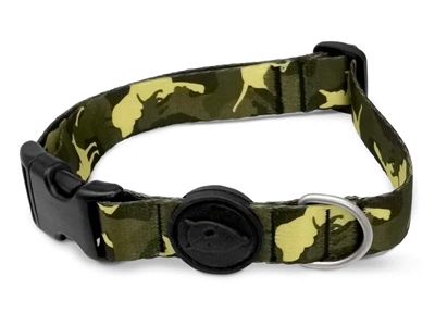Morso halsband hond gerecycled full metal dog bruin middel