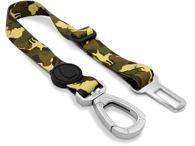 Morso honden autogordel gerecycled full metal dog bruin tot 4kg