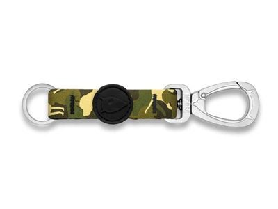 Morso key cord sleutelhanger gerecycled full metal dog bruin middel