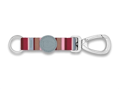 Morso key cord sleutelhanger gerecycled skyline rood / roze middel