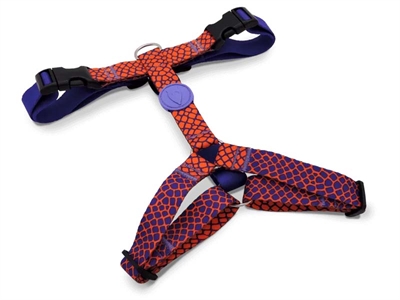 Morso hondentuig h-tuig gerecycled urban lizard rood klein