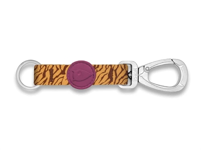 Morso key cord sleutelhanger gerecycled jungle drum oranje middel