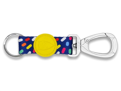 Morso key cord sleutelhanger gerecycled color invaders paars groot