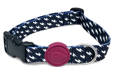 Morso halsband hond gerecycled power flow zwart groot