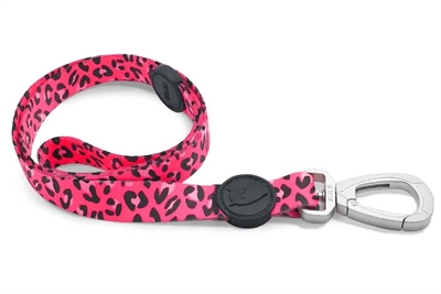 Morso hondenriem gerecycled bubble leo roze tot 6kg