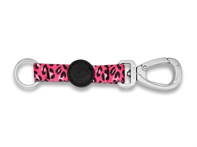Morso key cord sleutelhanger gerecycled bubble leo roze middel