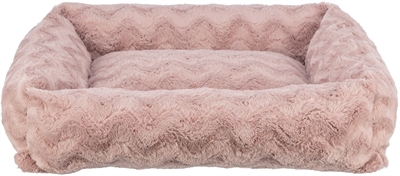 Trixie hondenmand loki gerecycled hoekig roze klein