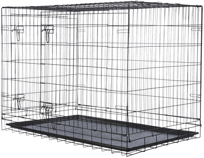 Trixie home kennel zwart extra groot
