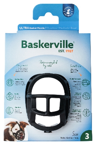 Baskerville ultra muzzle muilkorf NR3