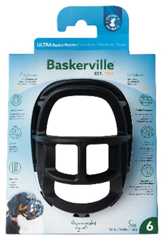 Baskerville ultra muzzle muilkorf NR6