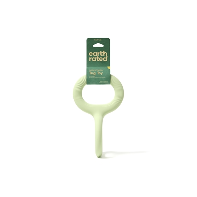 Earth rated tug toy rubber middel