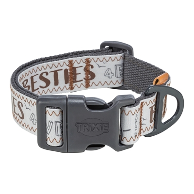 Trixie halsband hond be nordic extra breed grijs