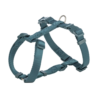 Trixie hondentuig premium h-tuig petrol