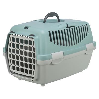 Trixie reismand capri lichtgrijs / salie extra klein