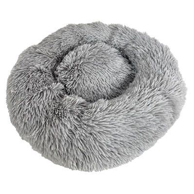 Sazzz hondenmand fluffy lichtgrijs middel