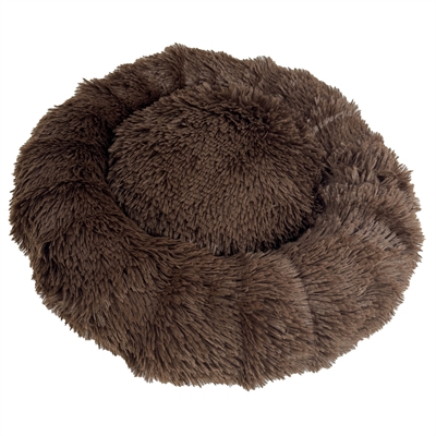 Sazzz hondenmand fluffy bruin klein