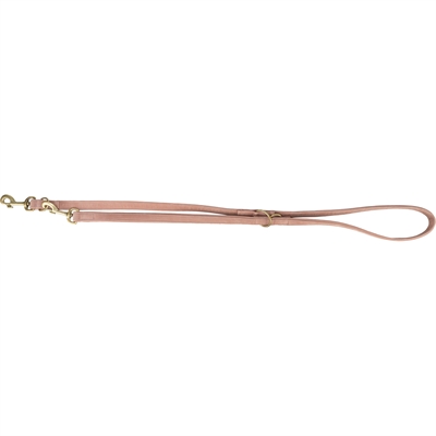 Trixie hondenriem pure verstelbaar leer roze groot/extra groot
