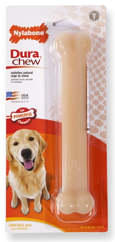 Nylabone dura chew original voor harde bijters TOT 23KG
