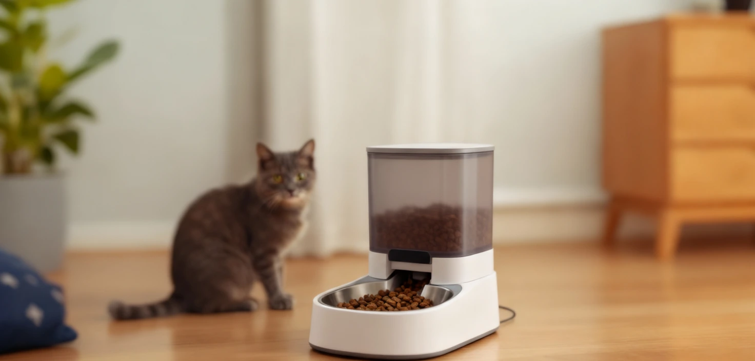 automatische-voerbak-kat