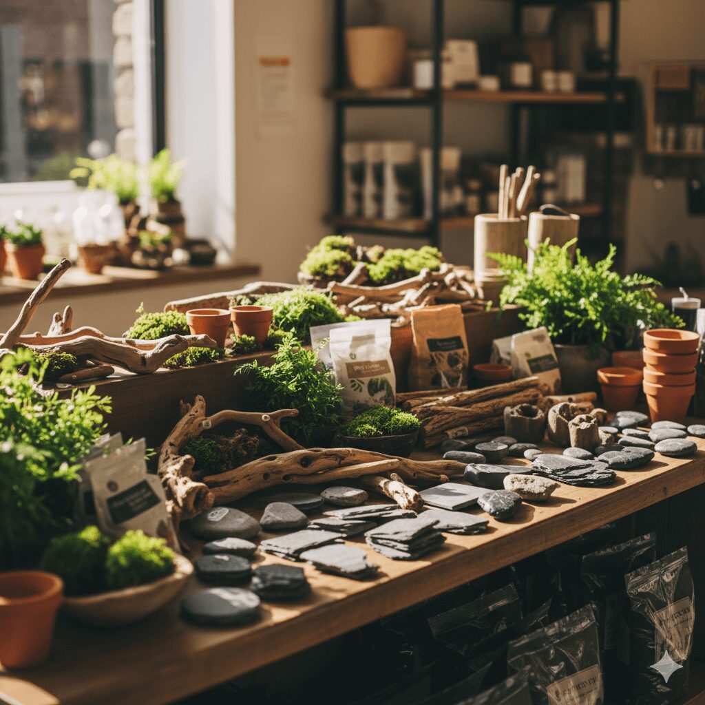 Decoratie terrarium