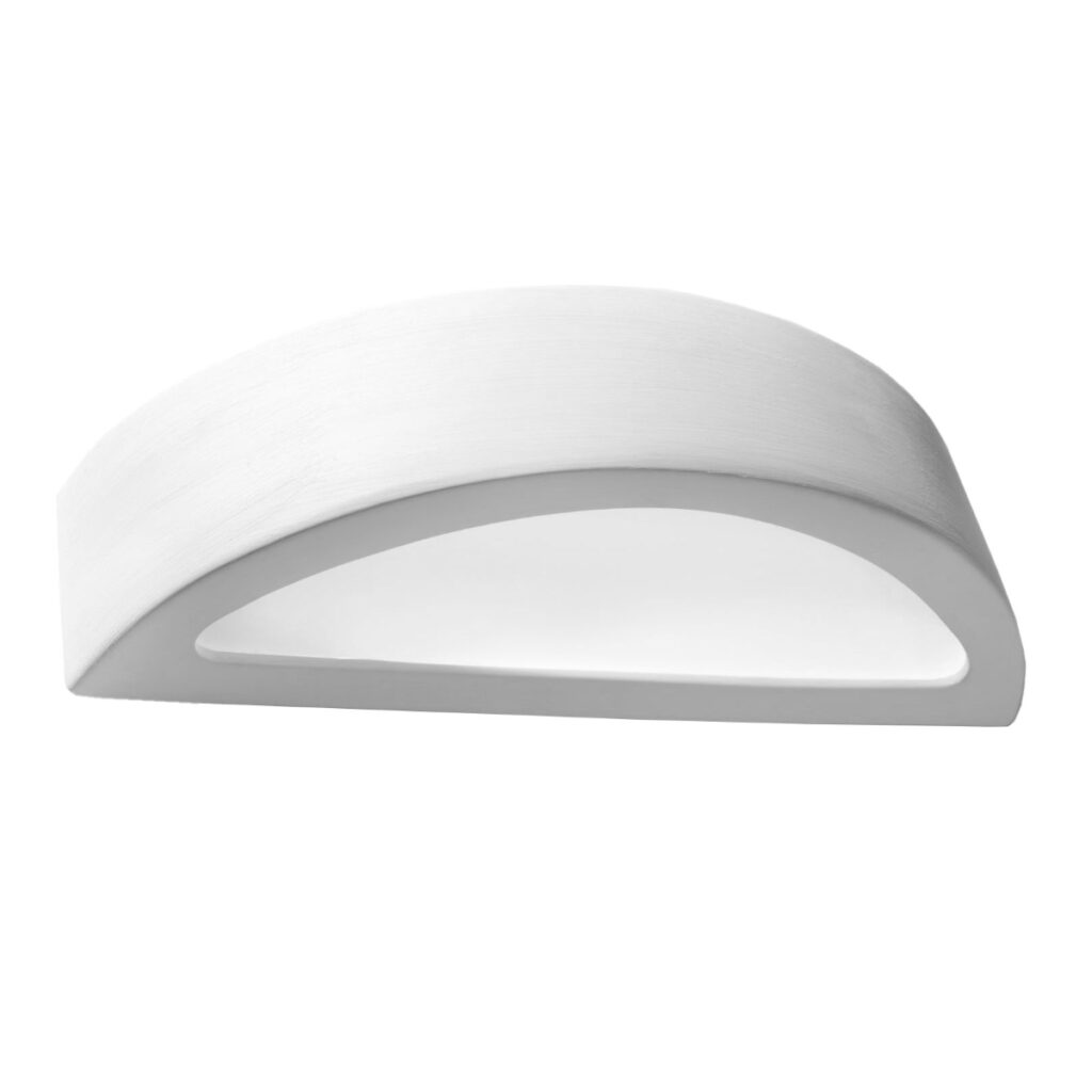 Wandlamp keramiek ATENA Wit