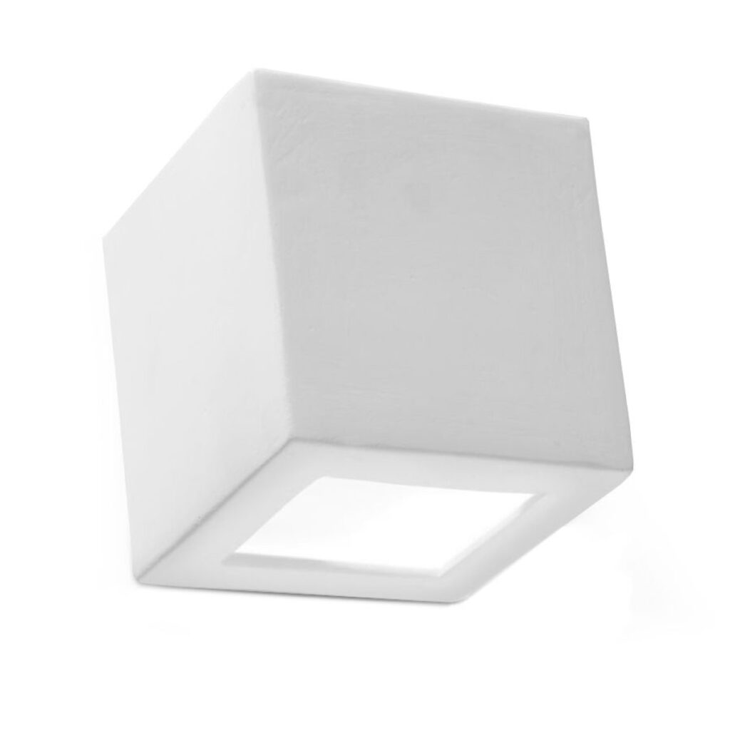 Wandlamp keramiek LEO keramiek/glas