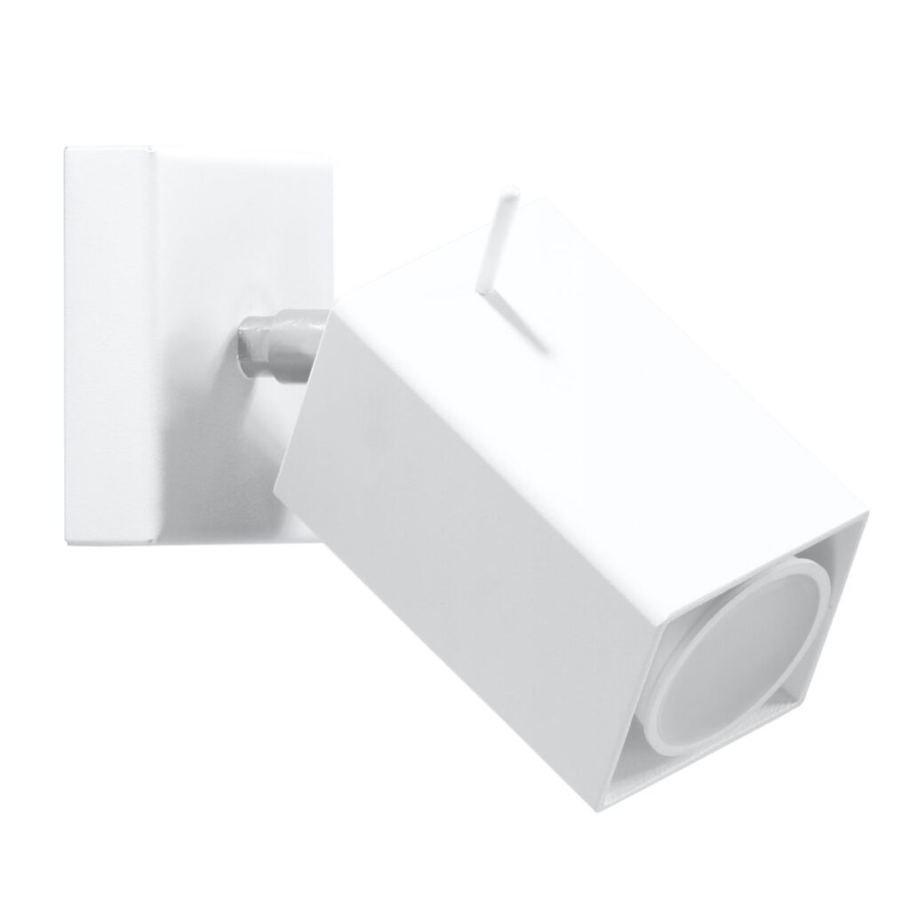 Wandlamp MERIDA wit staal