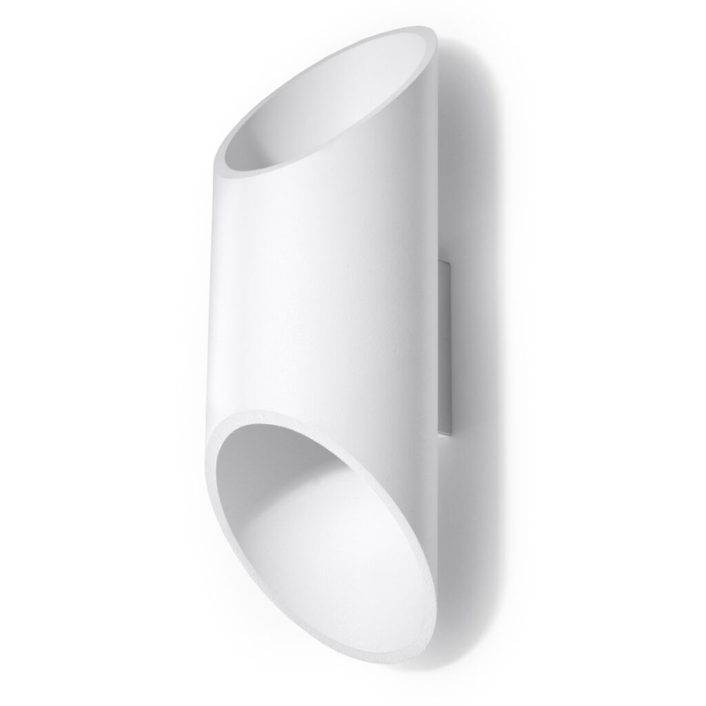Wandlamp PENNE 30 wit aluminium