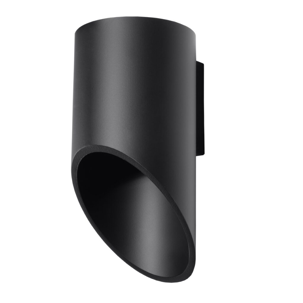 Wandlamp PENNE 20 zwart aluminium