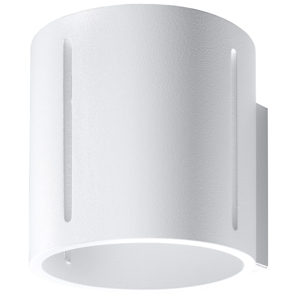 Wandlamp INEZ wit aluminium