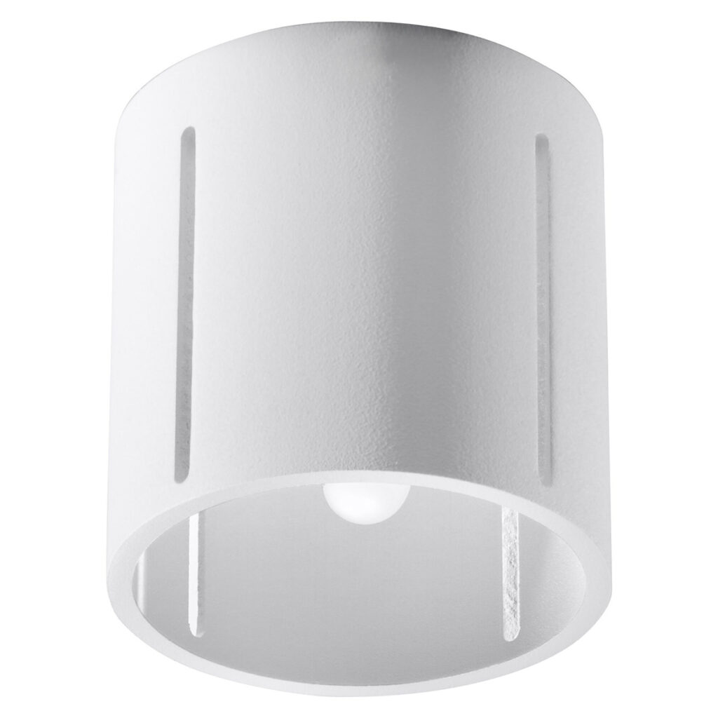 Plafondlamp INEZ wit aluminium