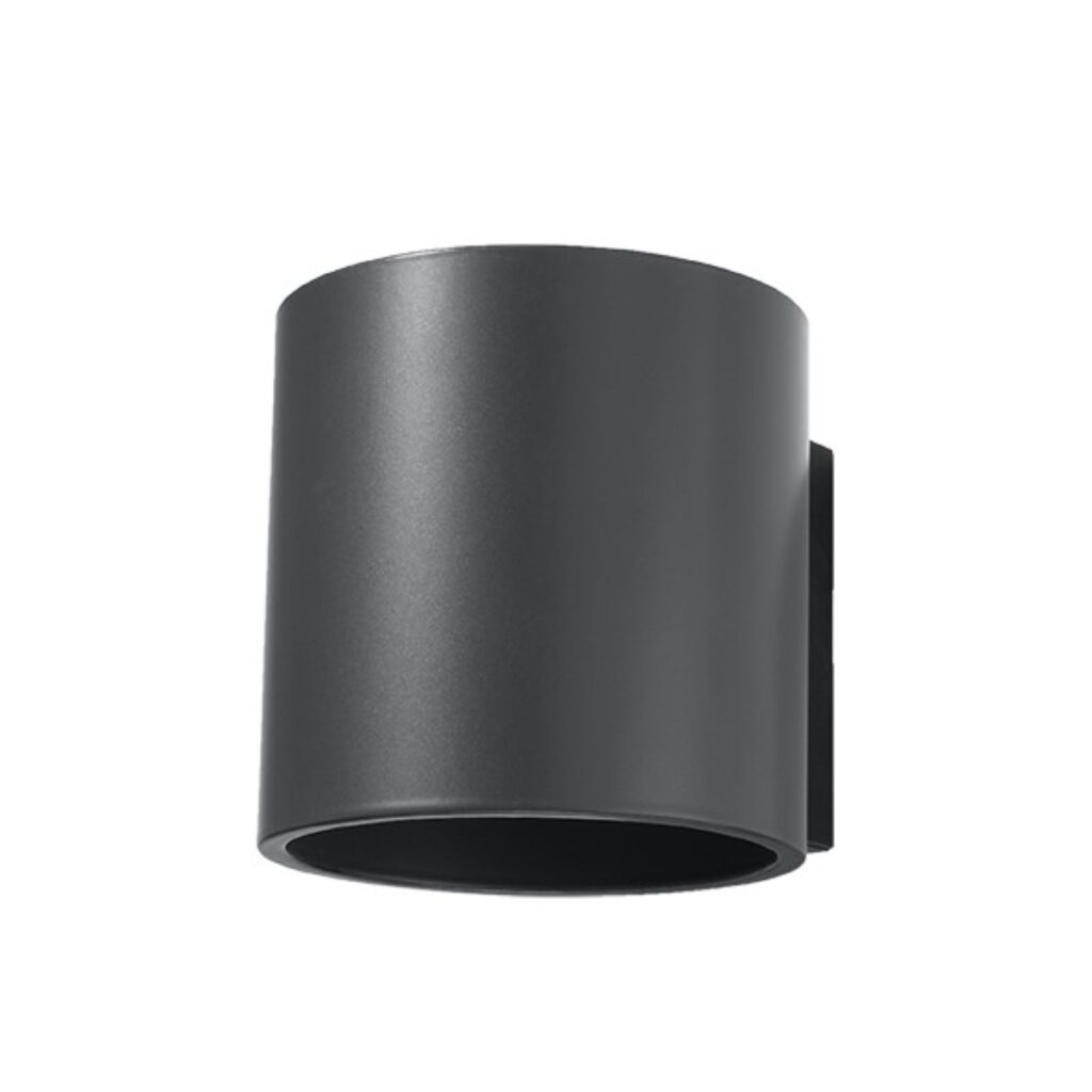 Wandlamp ORBIS 1 antraciet aluminium
