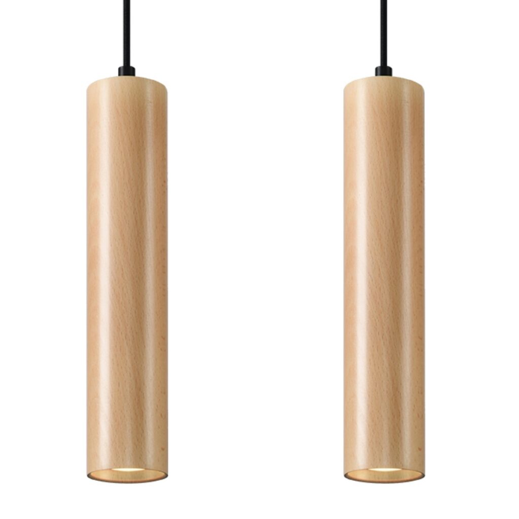 Hanglamp LINO 2 hout