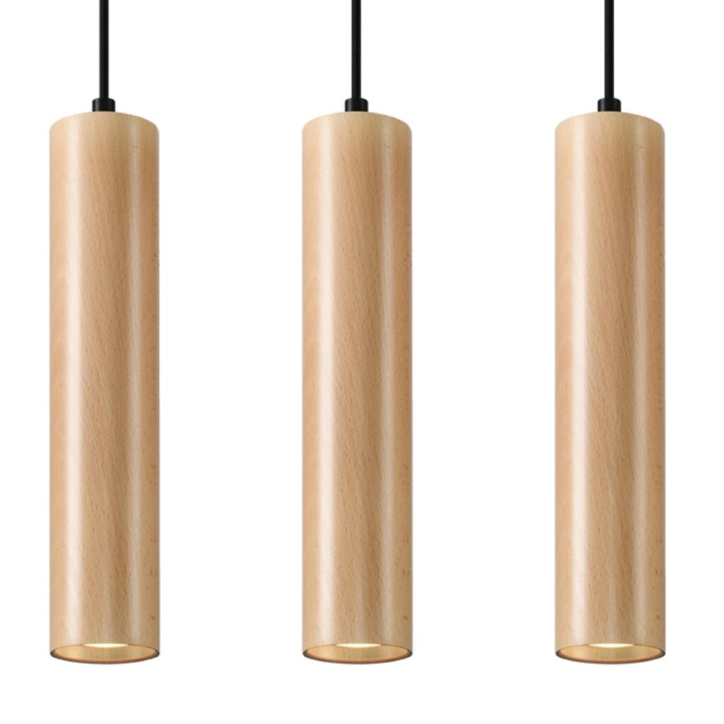 Hanglamp LINO 3 hout