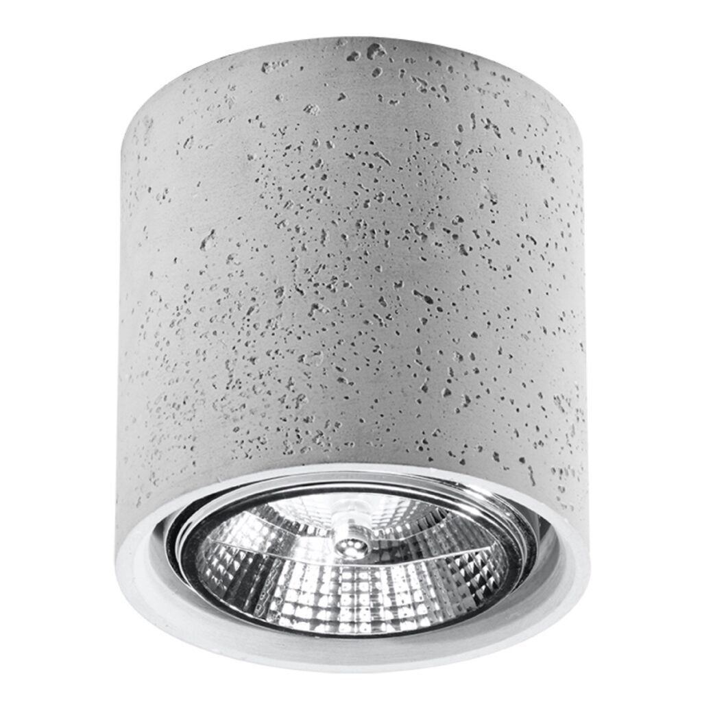 Plafondlamp CULLO beton concreet