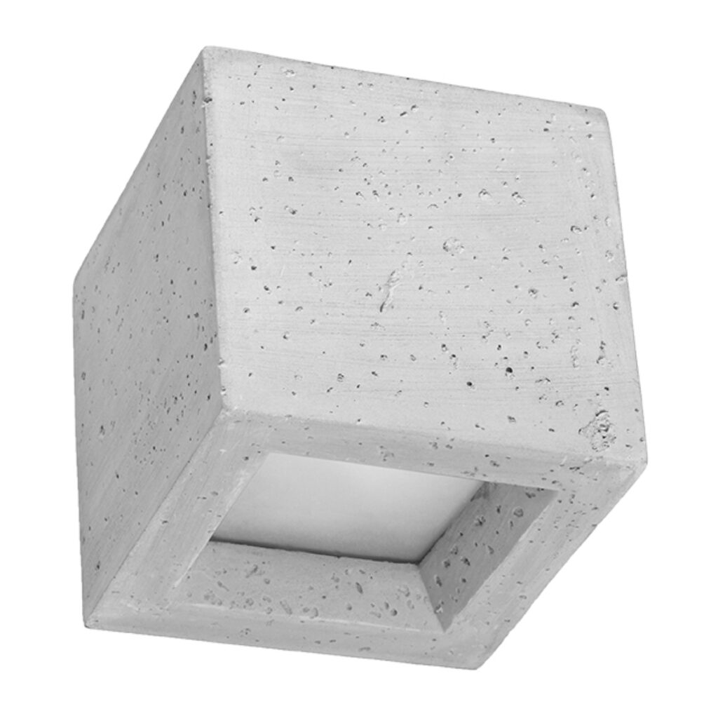 Wandlamp LEO beton beton/glas