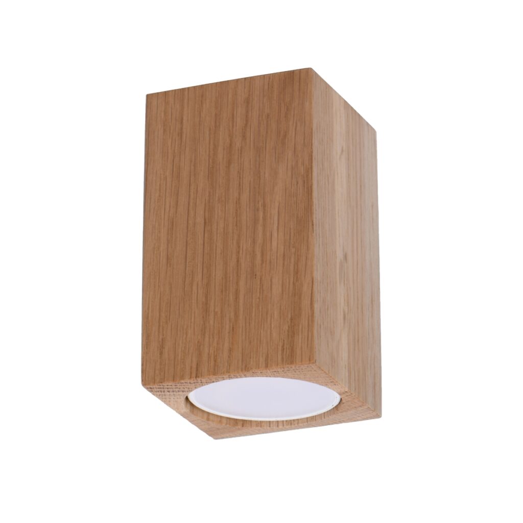 Plafondlamp KEKE 10 eik hout