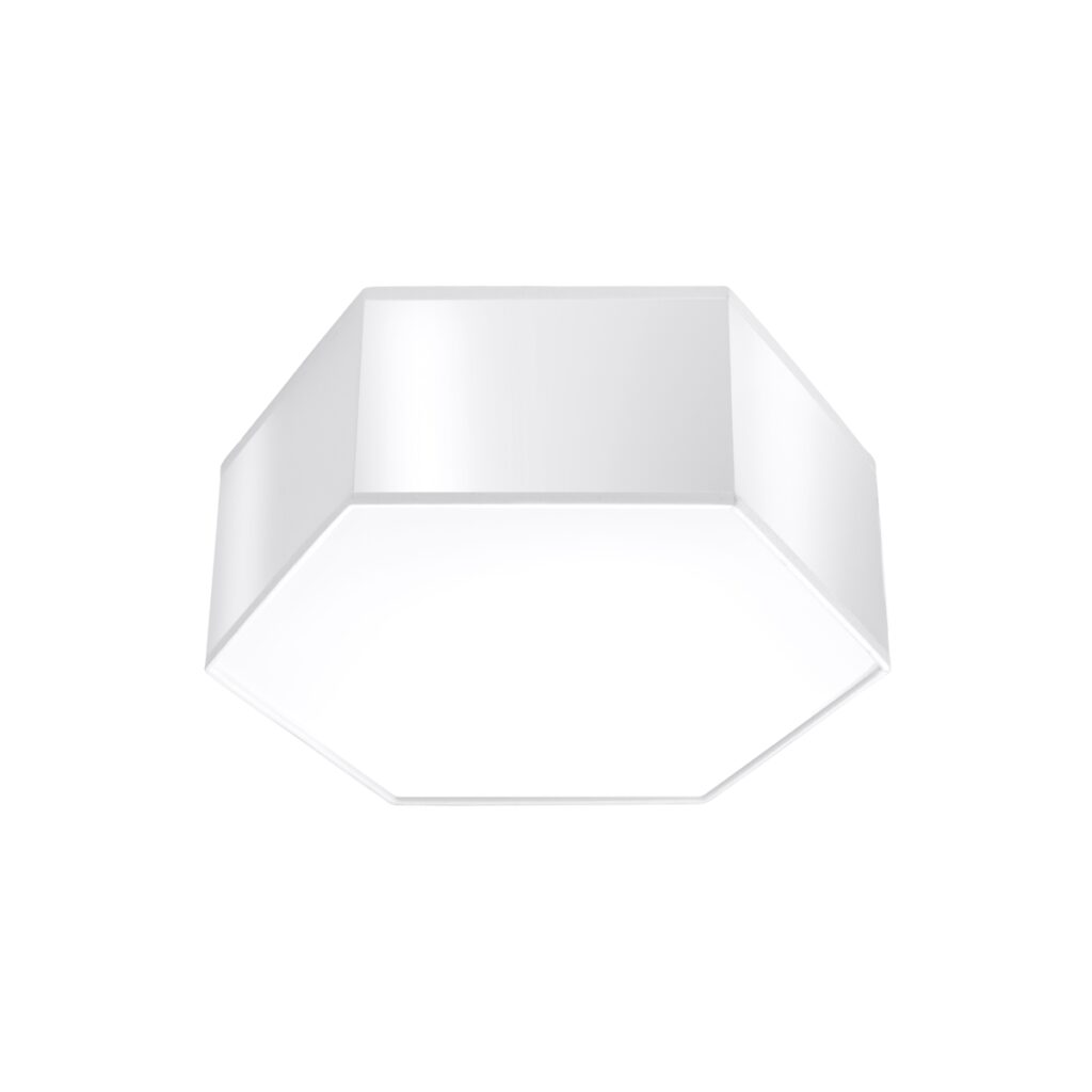 Plafondlamp SUNDE 11 wit PVC