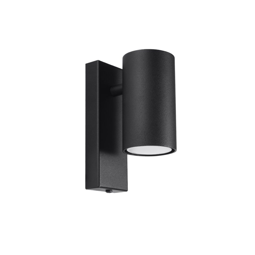 Wandlamp UTTI zwart staal