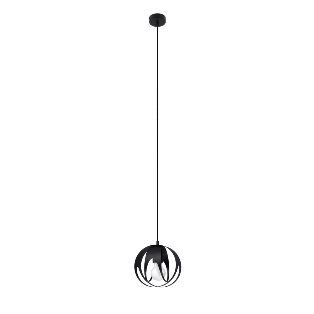 Hanglamp TULOS 1 zwart staal