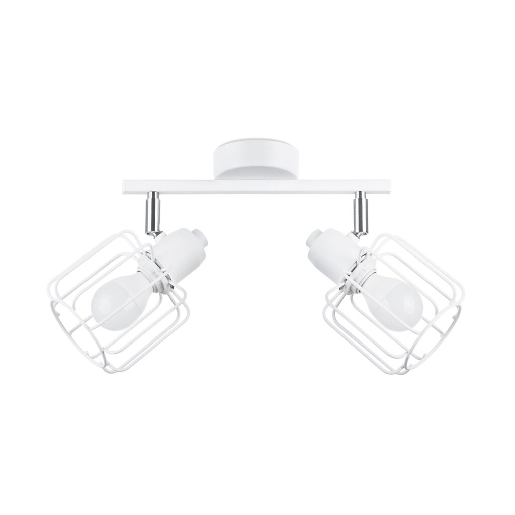 Plafondlamp BELUCI 2 wit staal