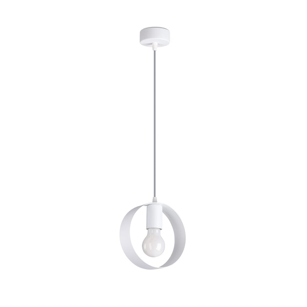 Hanglamp TITRAN 1 biała staal