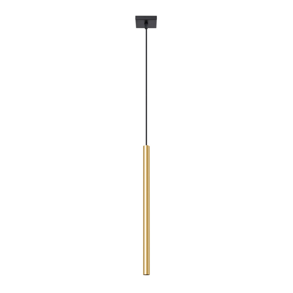 Hanglamp PASTELO 1 gepolijst goud staal