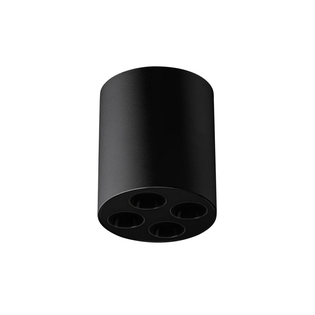 Plafondlamp ZOE zwart LED aluminium