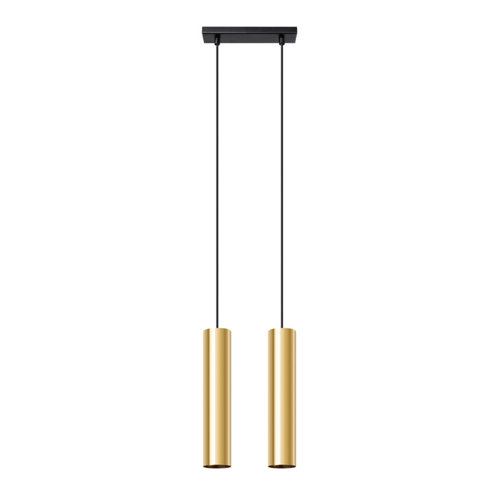 Hanglamp LAGOS 2 gepolijst goud staal