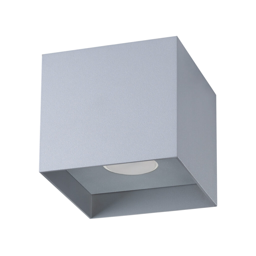 Plafondlamp HATI grijs aluminium