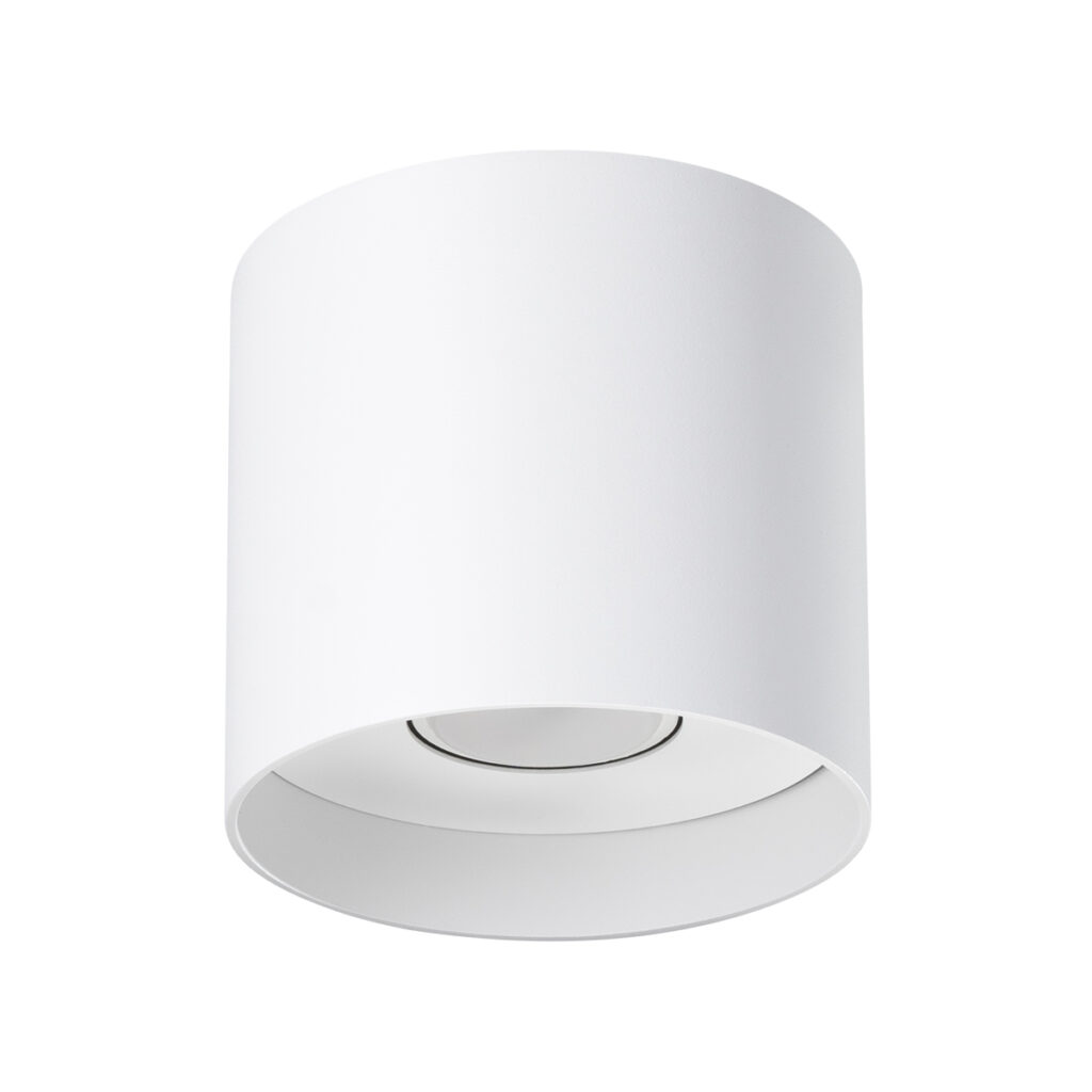 Plafondlamp MIKA wit aluminium