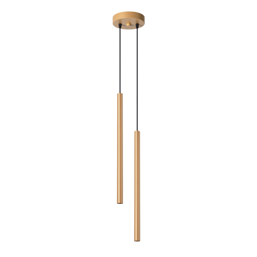 Hanglamp PASTELO 2 goud staal